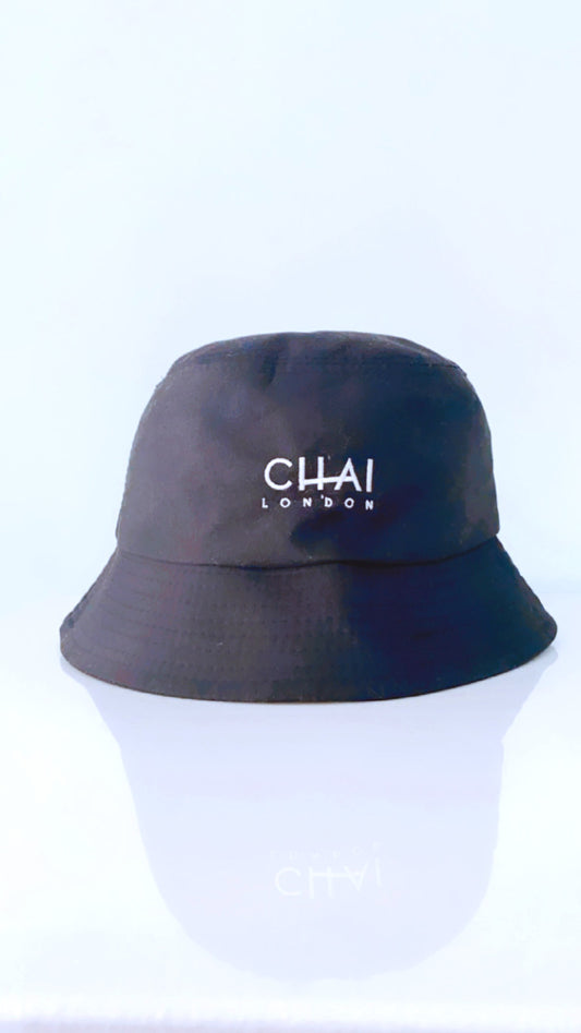 Solid Bucket Hat With Contrast Embroidery