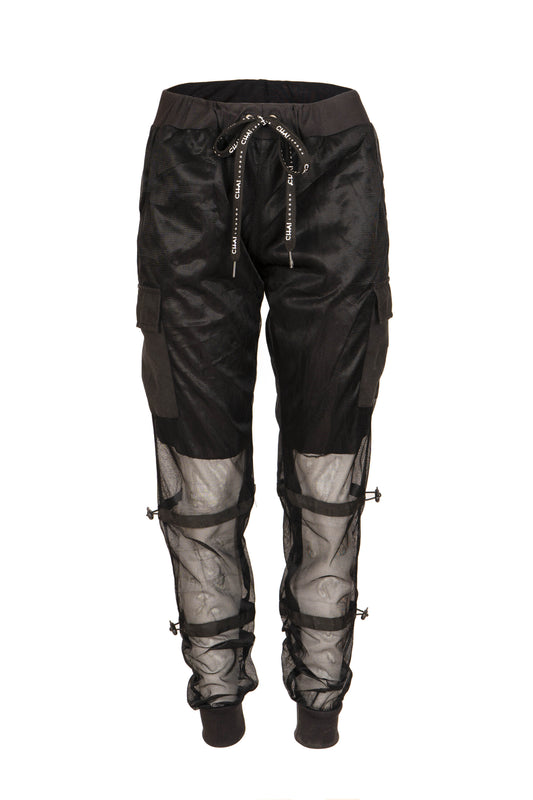 Mesh Cargo Pants