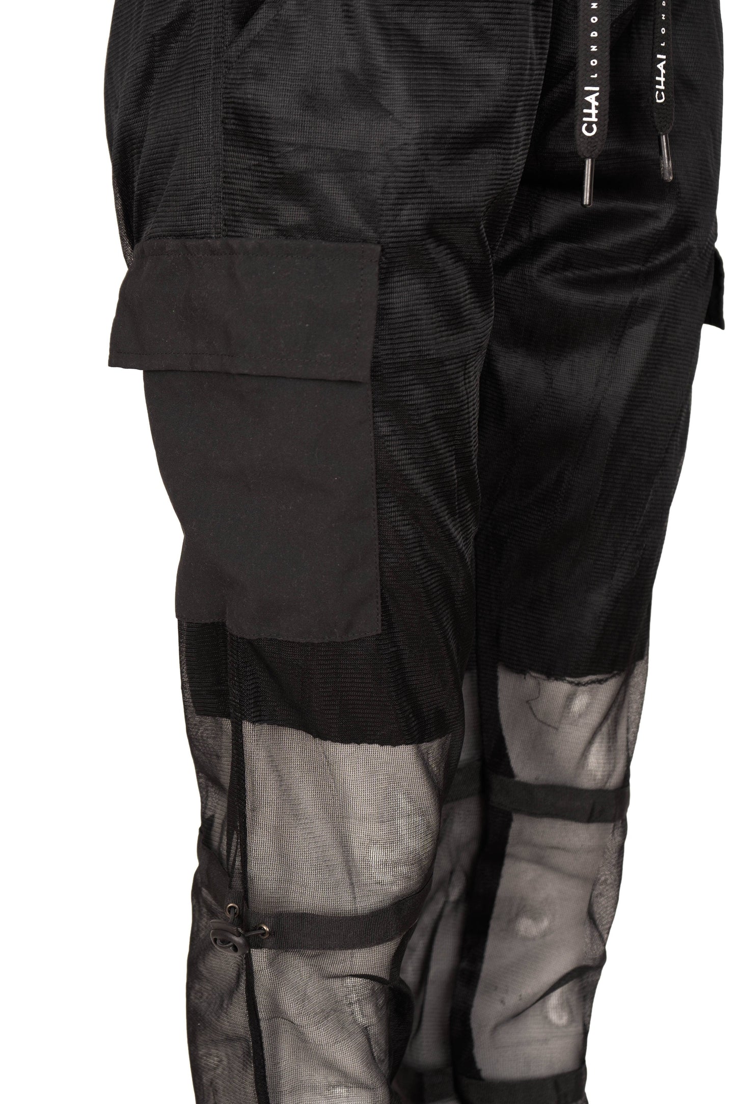 Mesh Cargo Pants