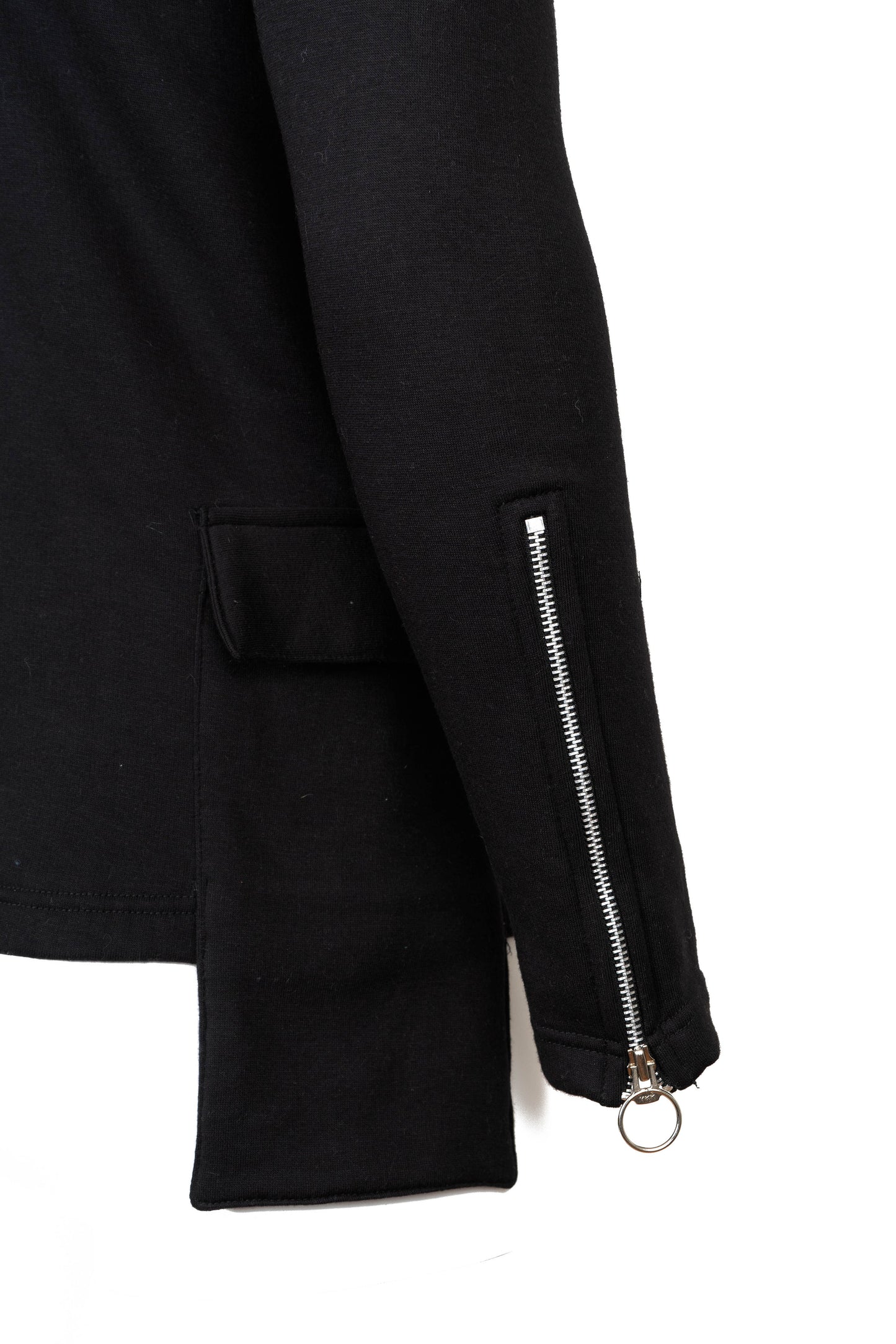 Sweatshirt with Patch Pockets
