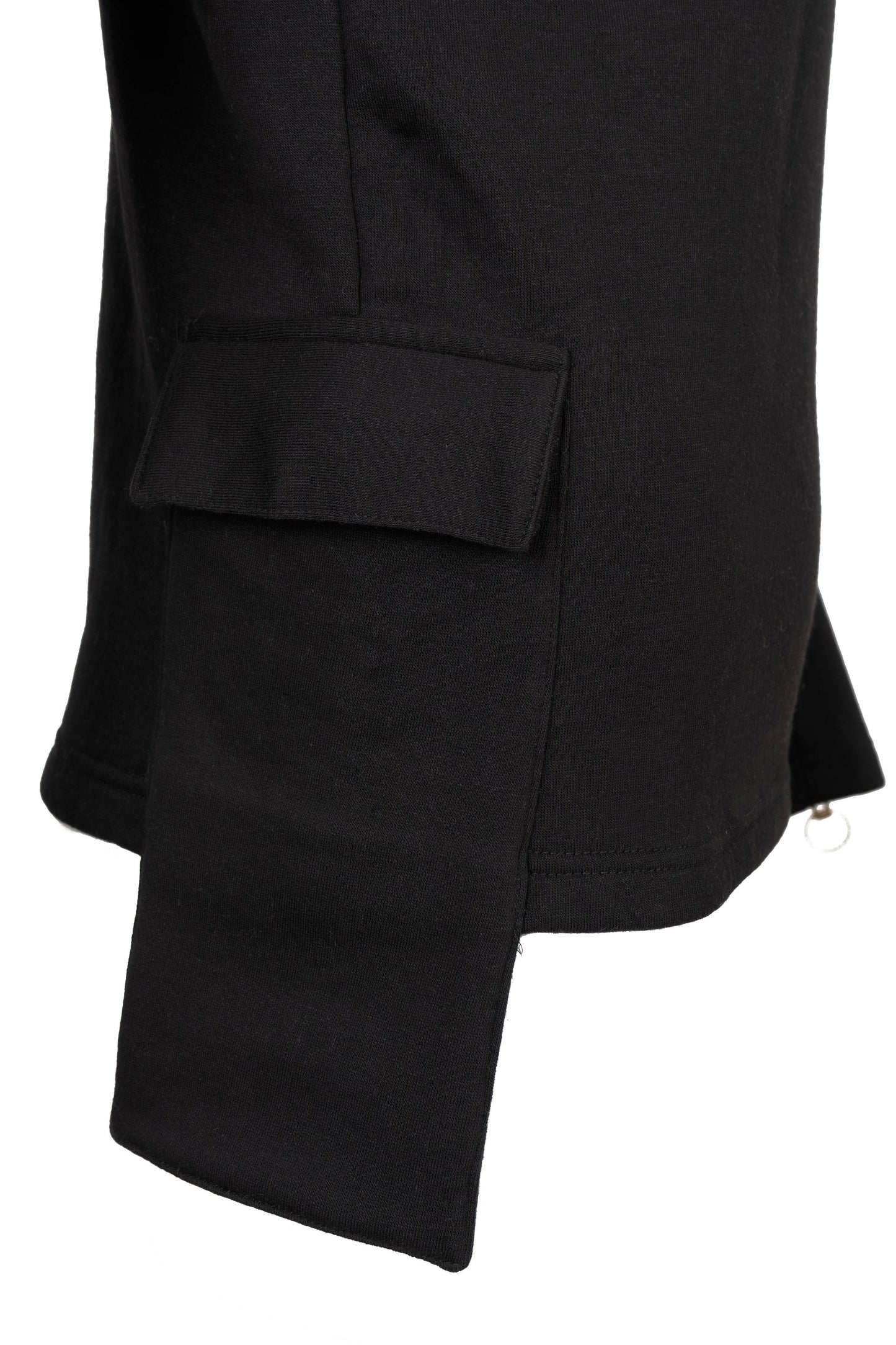 Sweatshirt with Patch Pockets