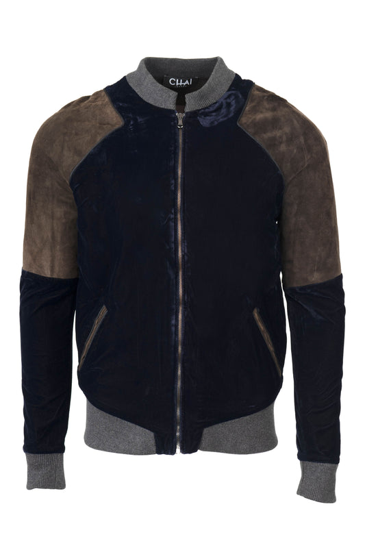 Suede & Velvet Jacket