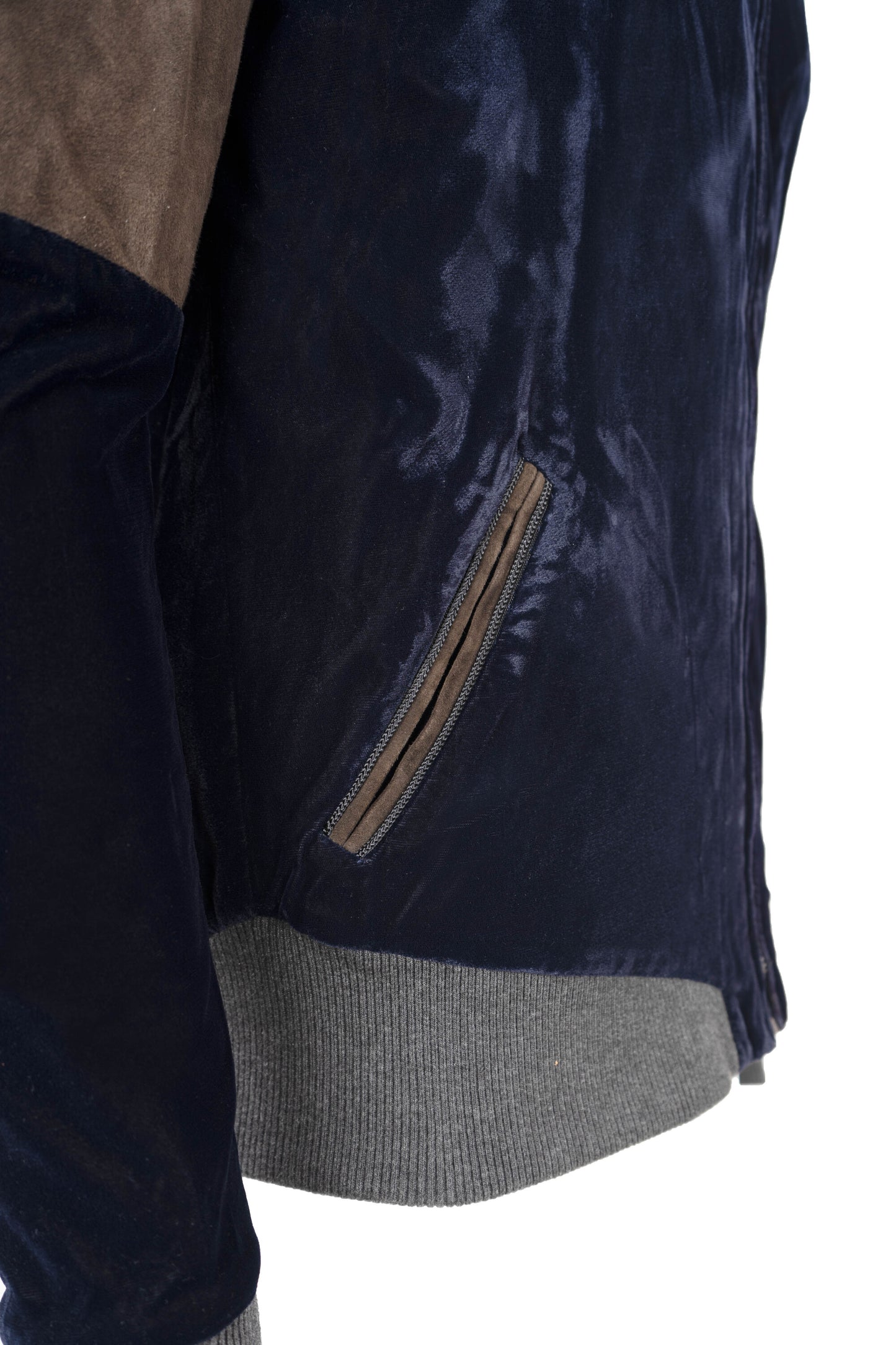 Suede & Velvet Jacket
