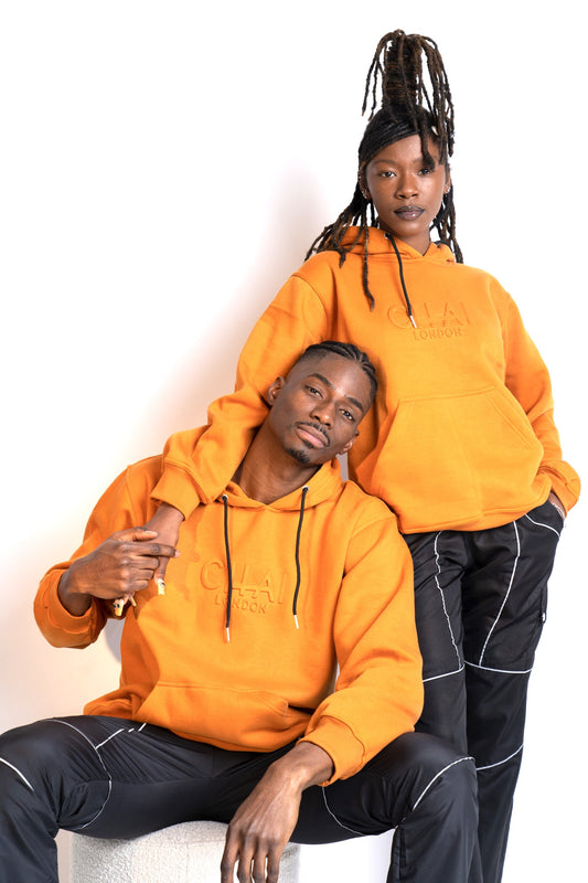 Embossed Hoodie
