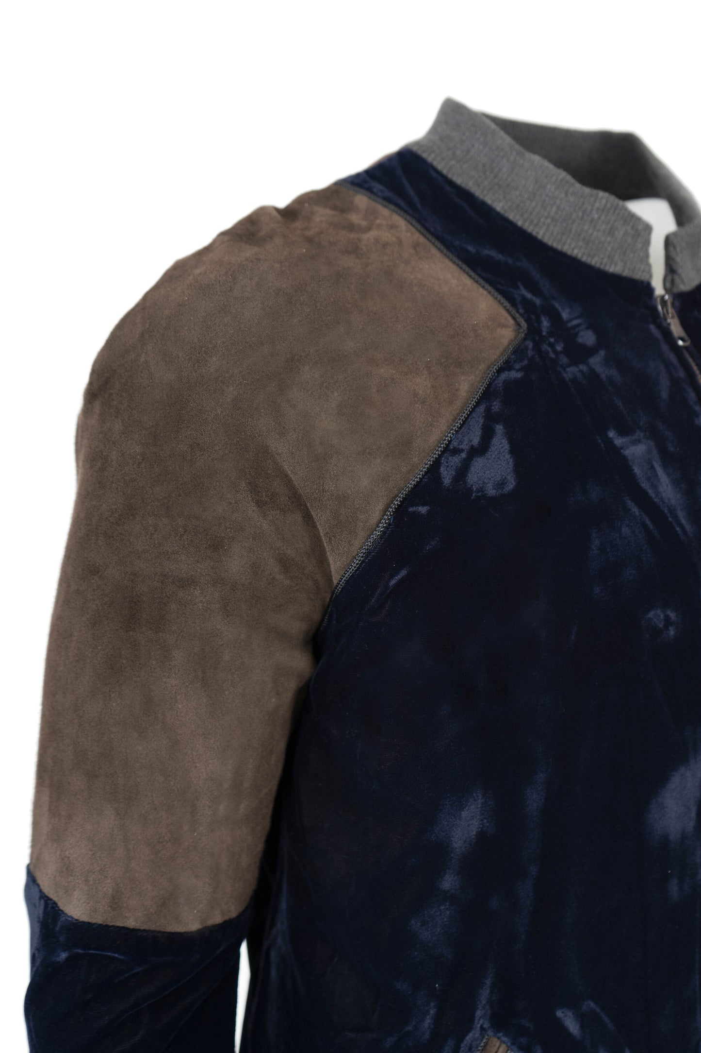 Suede & Velvet Jacket