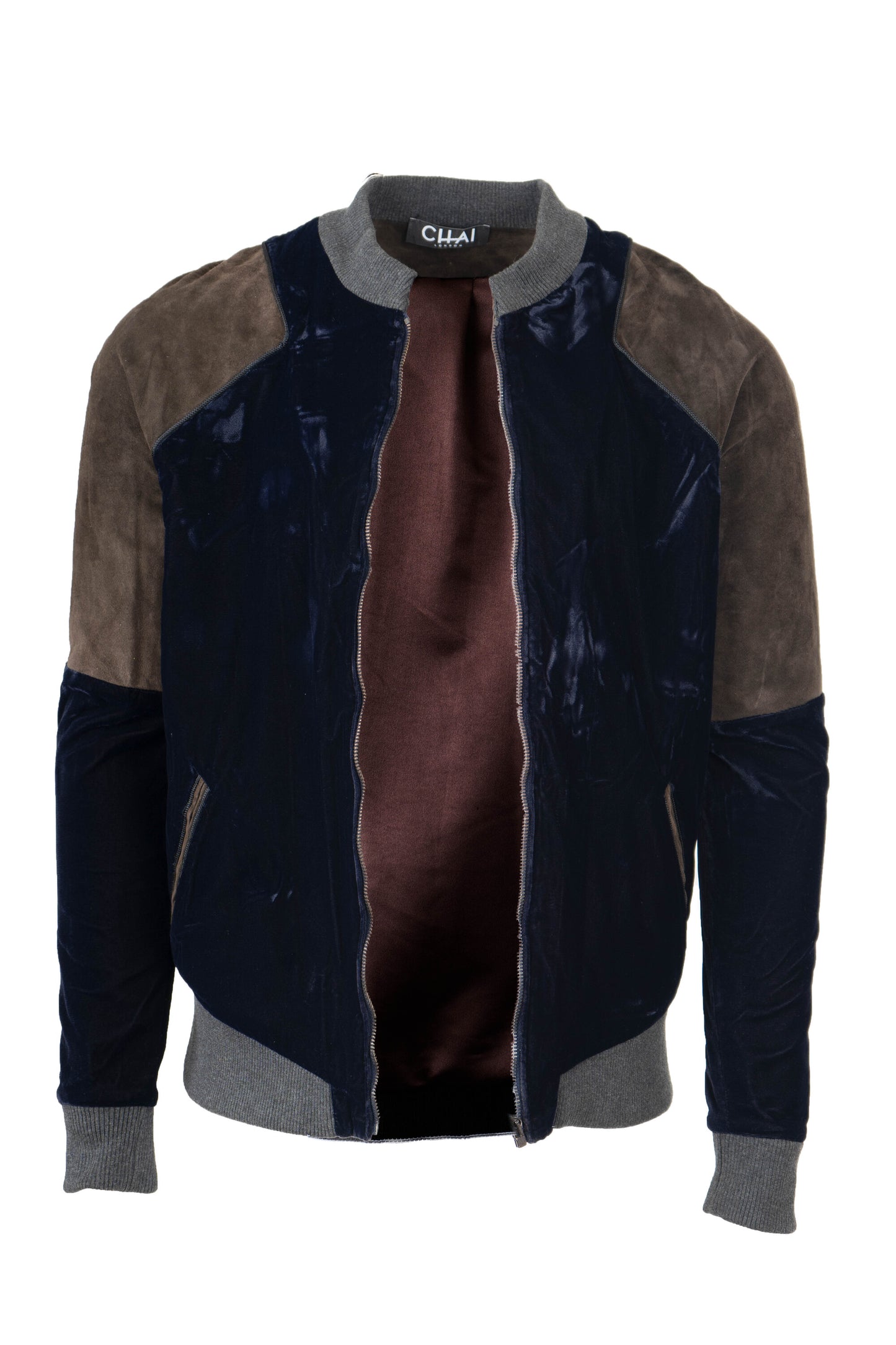 Suede & Velvet Jacket