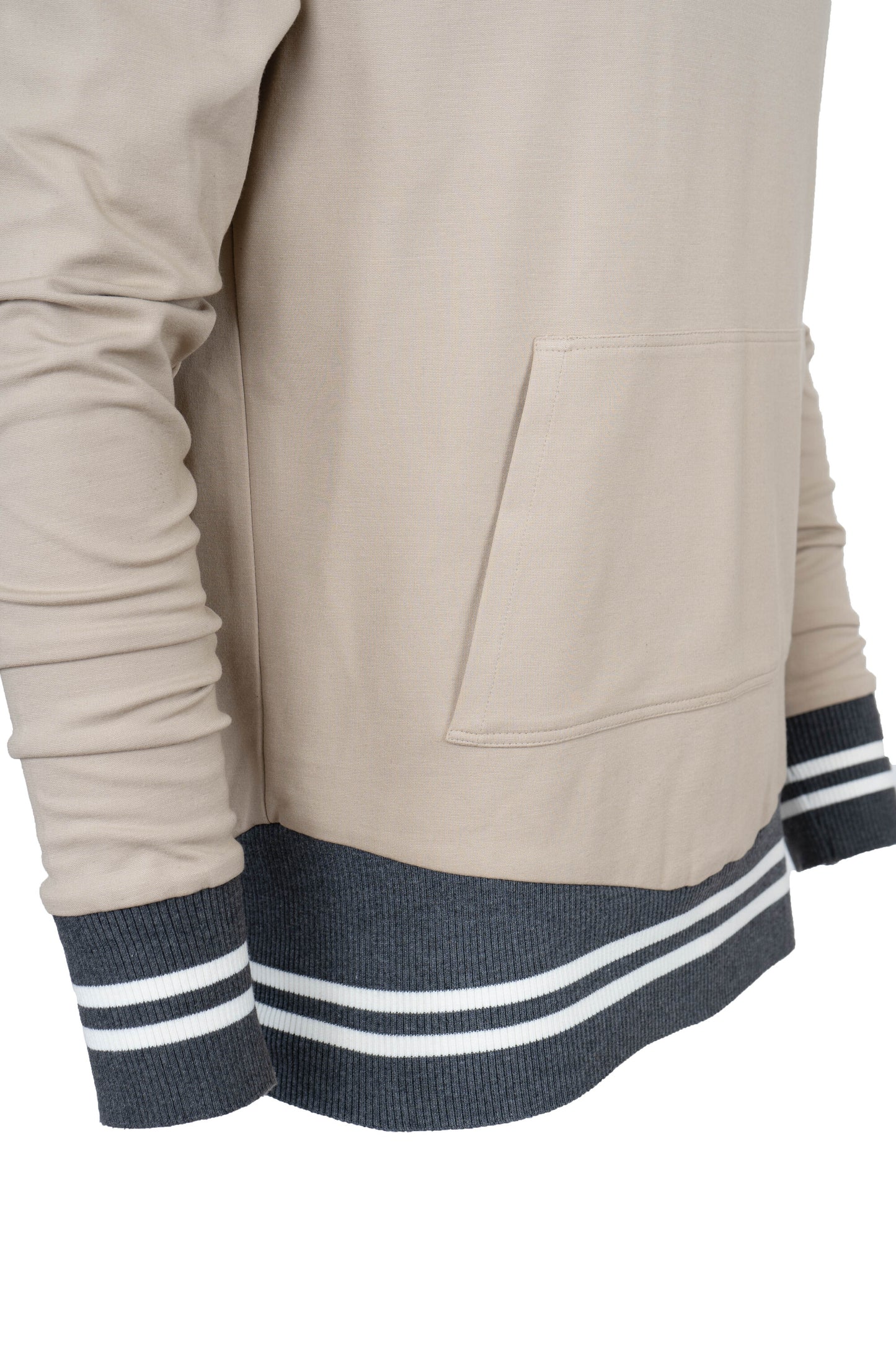 Cowl neck Sweatshirt with Kangaroo Pocket
