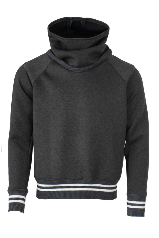 Cowl neck zipped Sweater