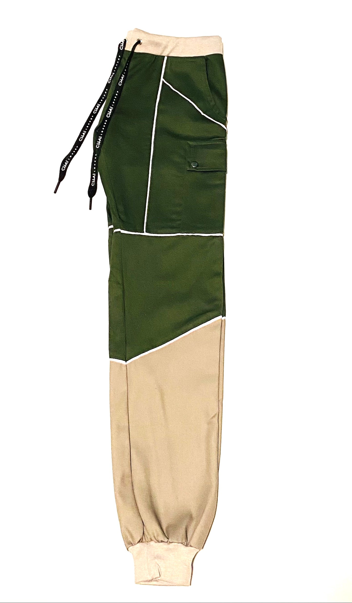 Reflective Cargo Pants - Hunter Green