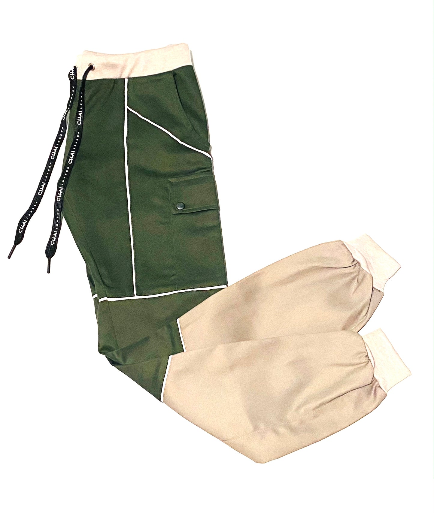 Reflective Cargo Pants - Hunter Green