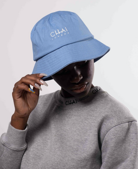 Blue / White Bucket Hat