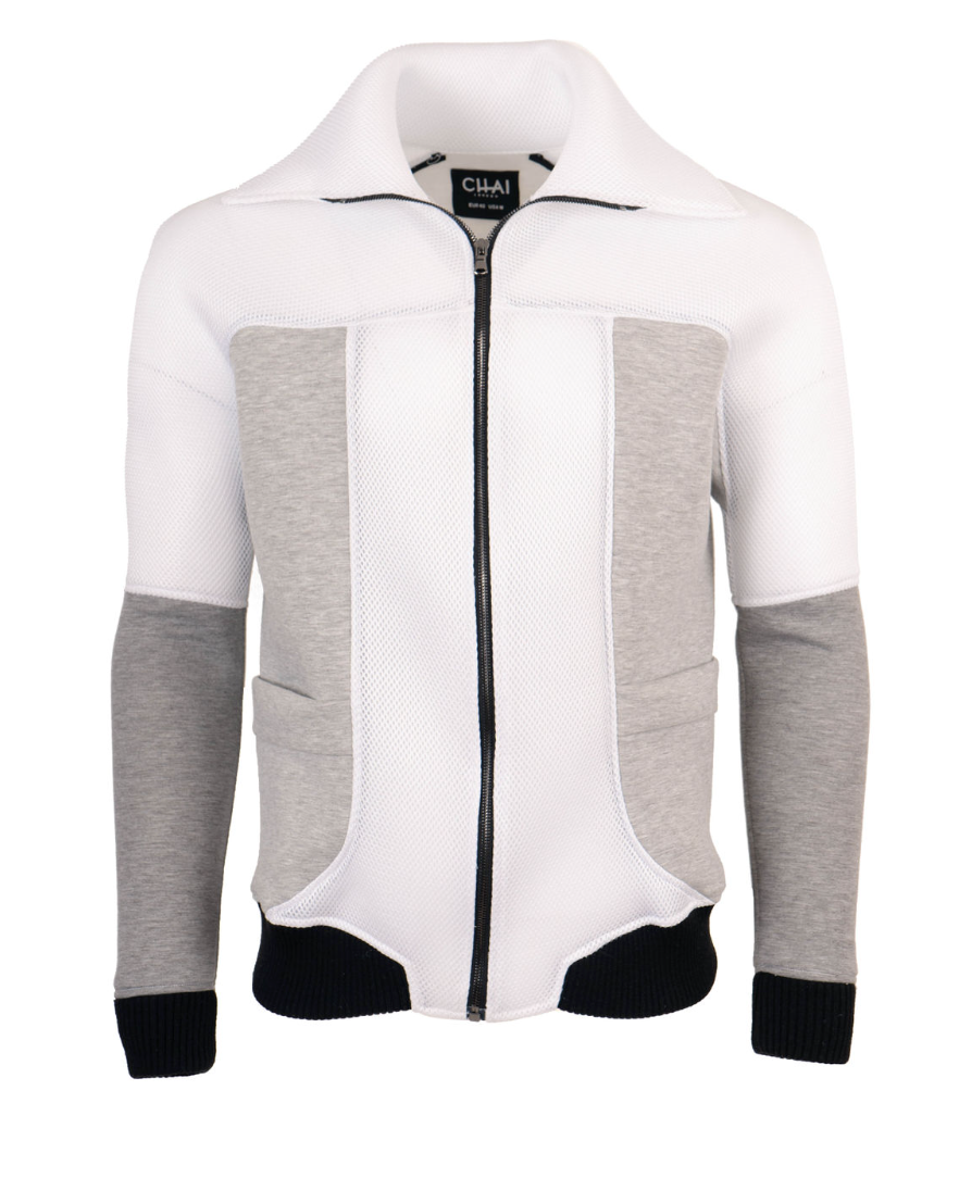 Neoprene Bomber Jacket